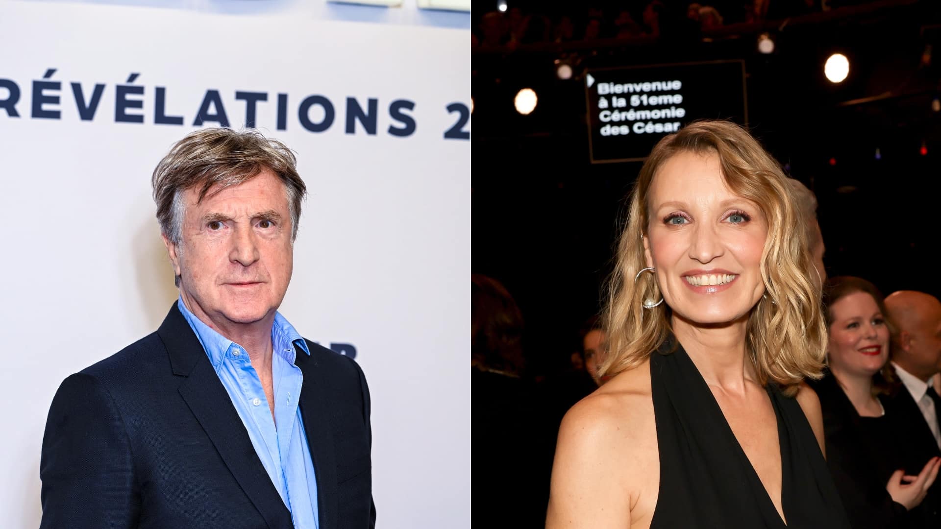 Alexandra Lamy et François Cluzet nus et main dans la main pour un nouveau job offert par Reem Kherici