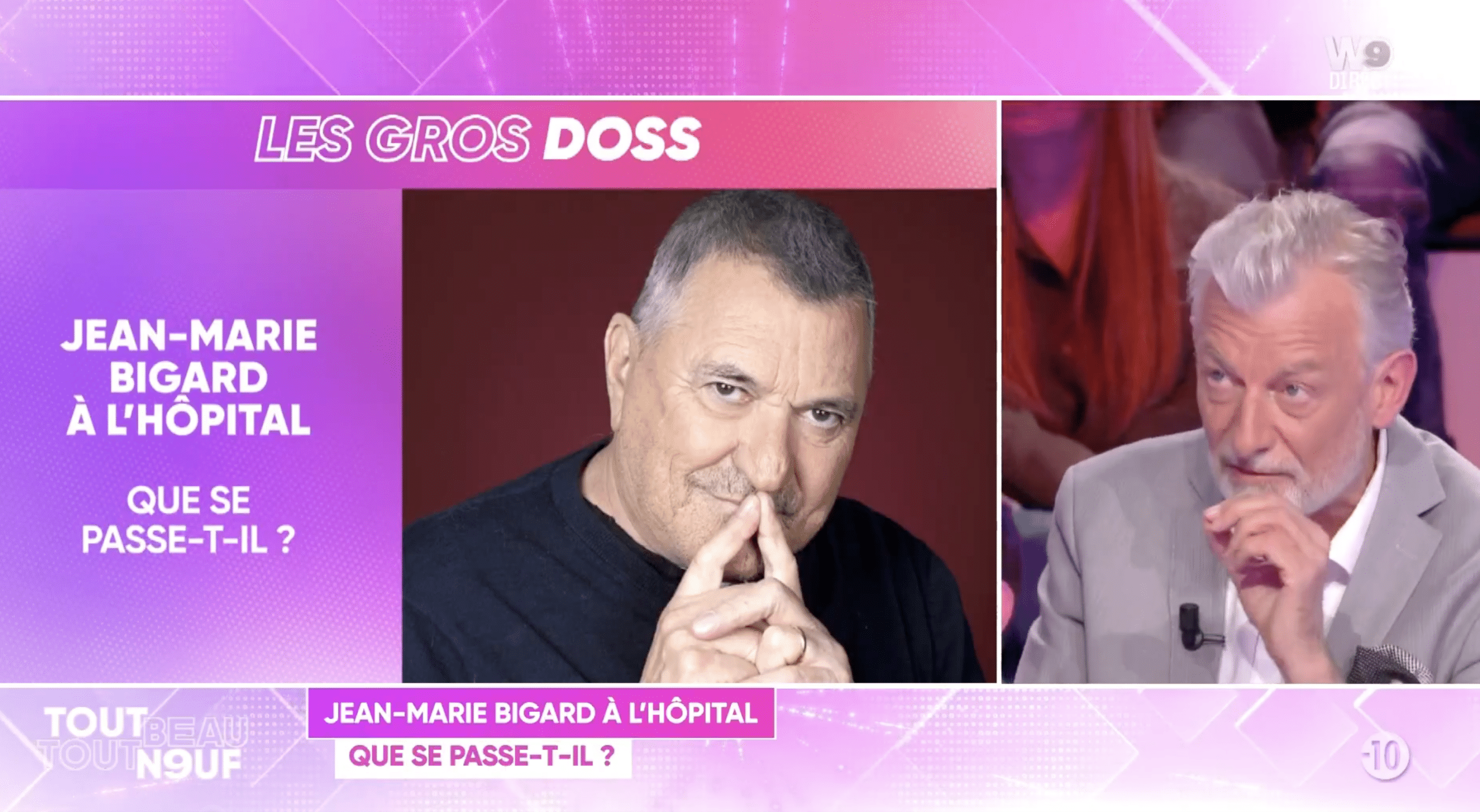 Jean-Marie Bigard : son ami Cyril Hanouna annonce en direct à l’antenne que l’humoriste a été hospitalisé en urgence