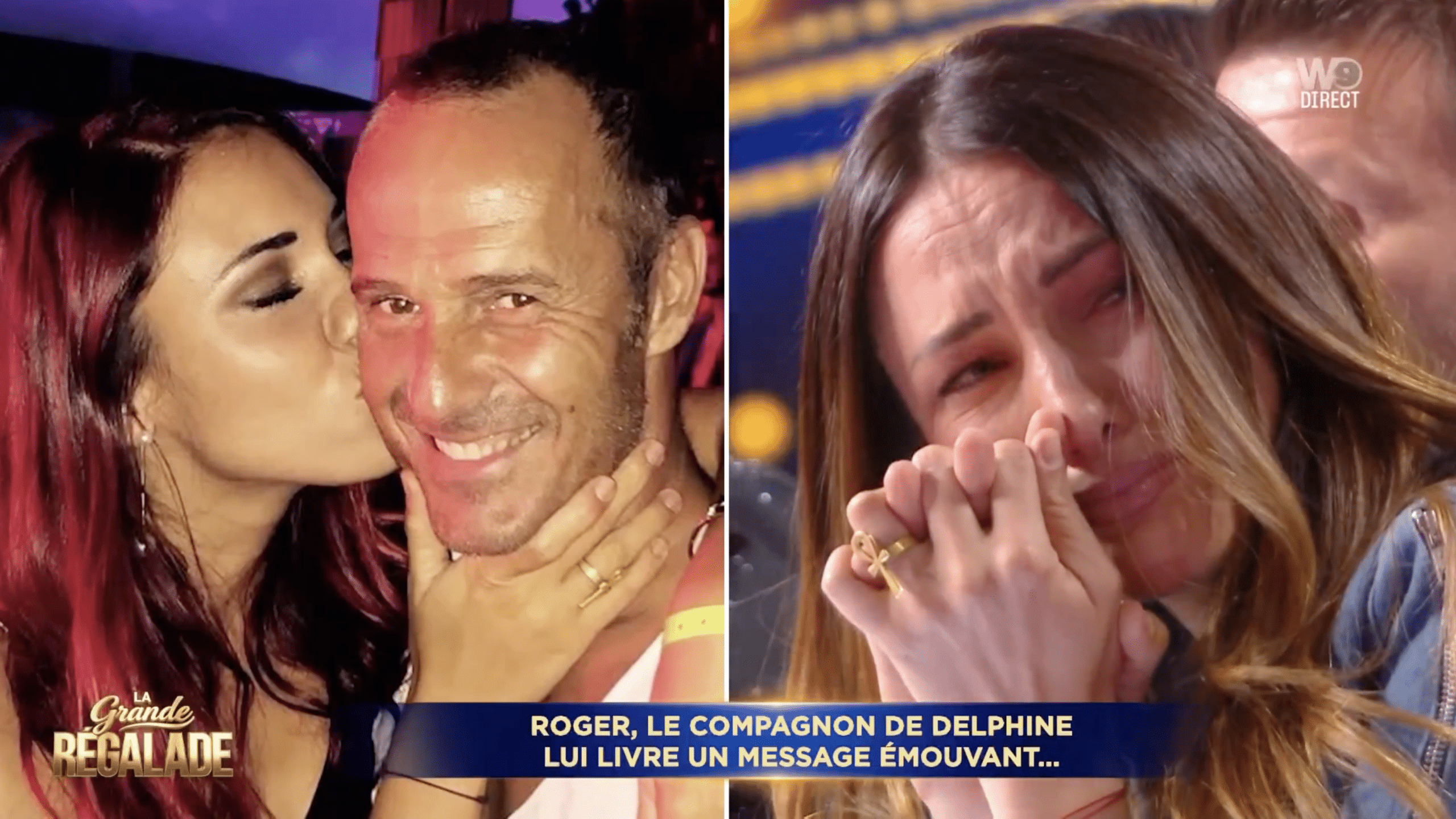 Delphine Wespiser en larmes dans TBT9, la proposition surprise de son compagnon Roger fait basculer le direct, "c’est peut-être le moment"