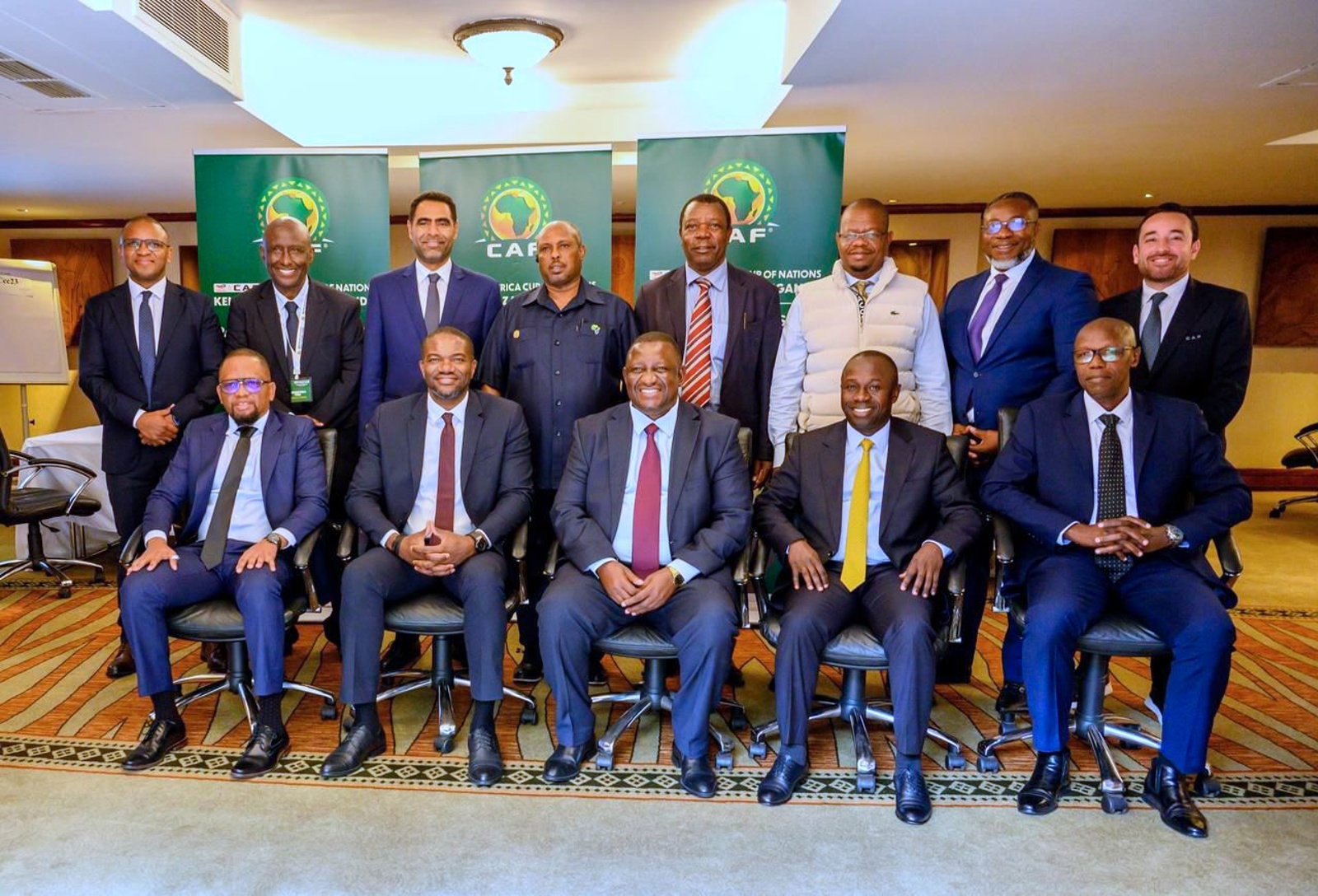 Réunion de la CAF avec les pays hôtes de la CAN 2027 à Kampala