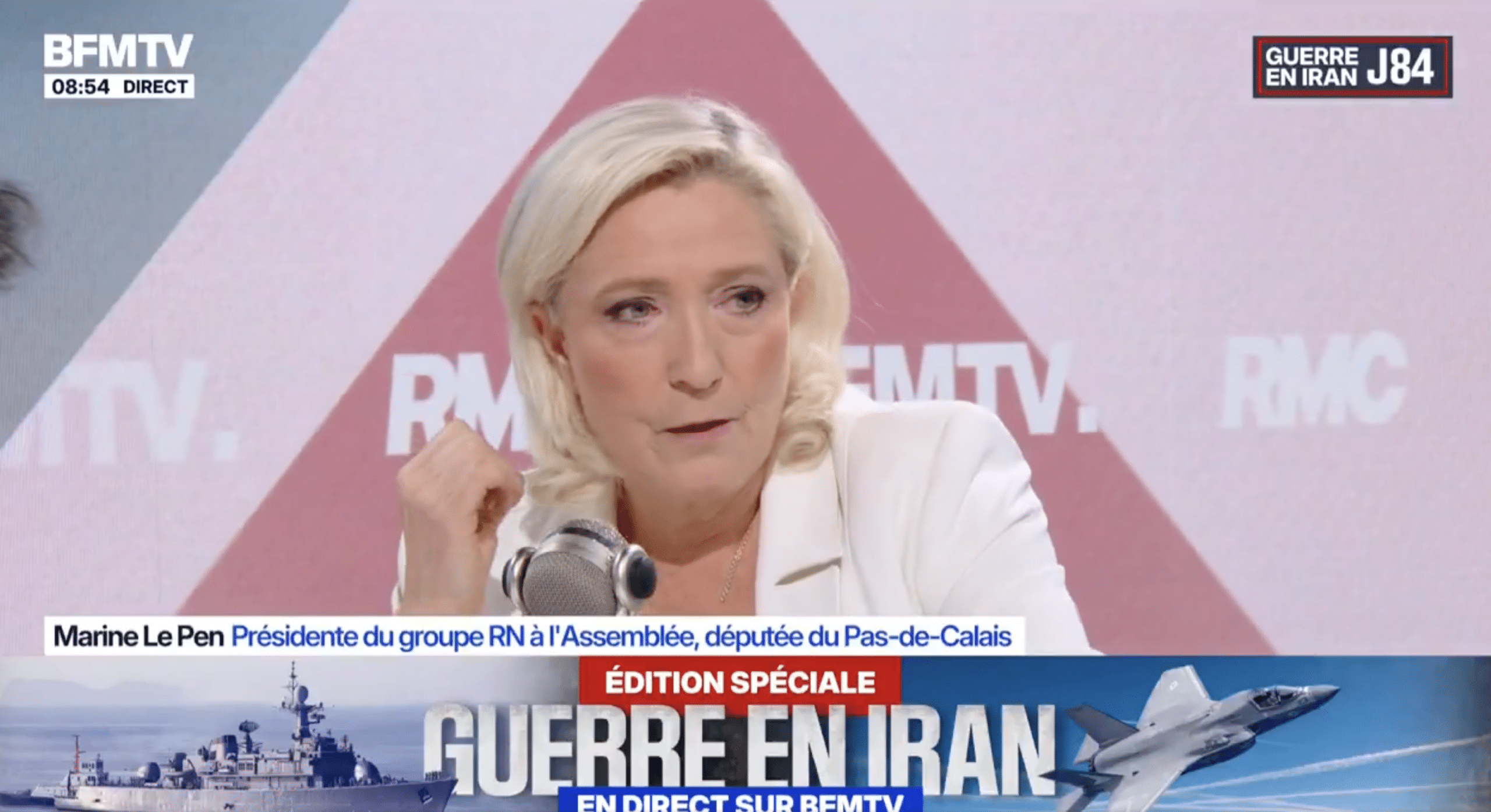 "Tous ces gens accusés de se comporter comme des porcs", Marine Le Pen dit à son tour haut et fort ce qu’elle pense de Patrick Bruel