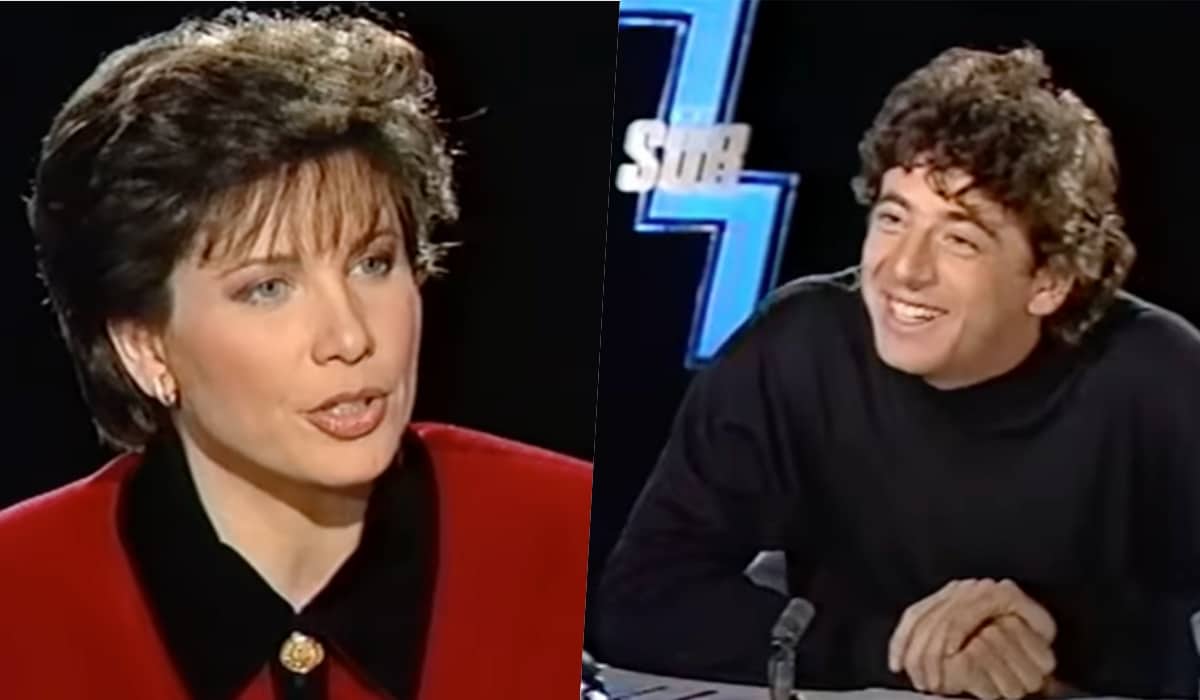 Patrick Bruel : en 1991, chez Anne Sinclair, l’année où Flavie Flament l’accuse, il disait « penser » à se mettre en couple