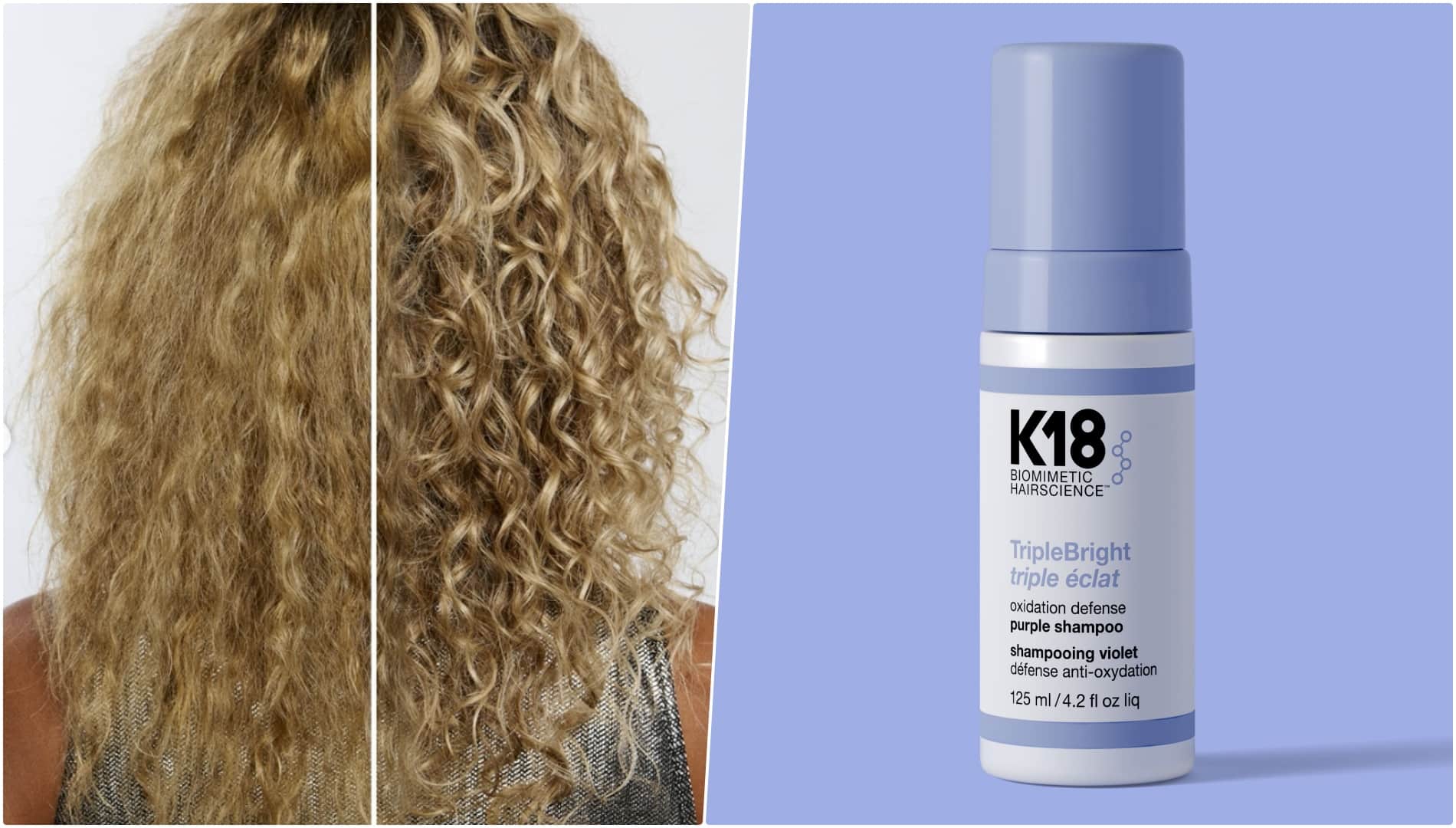 "Un blond comme au premier jour" : K18 lance un soin parfait pour prendre soin de ses cheveux blonds en été