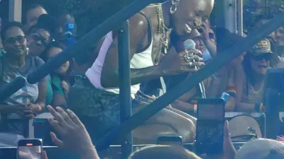 Cynthia Erivo en concert à Washington en juin 2025