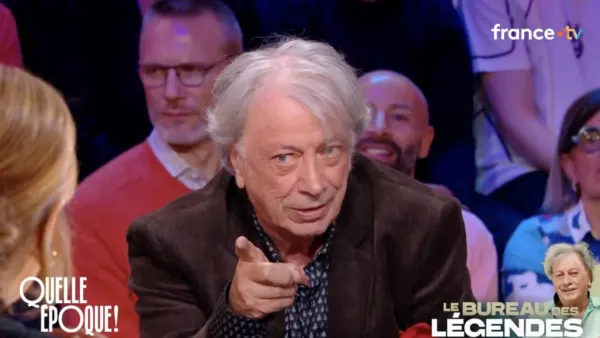 "Ça me saoule", Hervé Villard n’a pas franchement apprécié que Léa Salamé évoque son coming-out puis finit par tout lâcher sur son petit-ami
