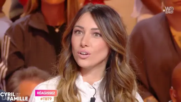 Delphine Wespiser de retour dans TBT9 après les terribles rumeurs, la chroniqueuse présente ses excuses en direct