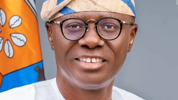 Portrait officiel de Babajide Sanwo-Olu, gouverneur de l’État de Lagos