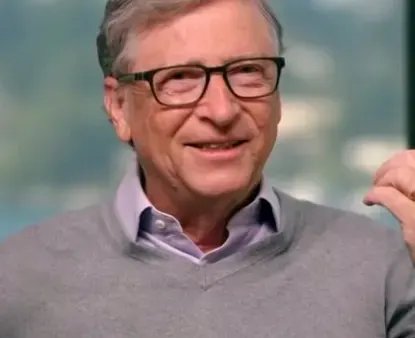 Bill Gates lors d’un portrait réalisé en 2020
