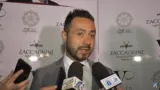 Roberto De Zerbi interviewé après le Premio Prisco en mai 2019