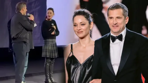 "Ça éclaircira quelques doutes sur notre rencontre", Guillaume Canet se voit remettre une lettre intime d'une fan sous les yeux de Marion Cotillard