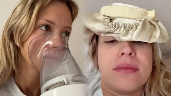 Aérosol sur le visage et clouée au lit, Angèle, épuisée, répond à ceux qui doutent de ses problèmes de santé