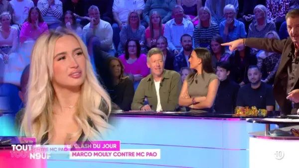 "Depuis qu'elle a grossi, elle est belle" : Marco Mouly dérape chez Cyril Hanouna et s'en prend à Polska après sa fausse couche