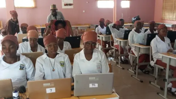 Des élèves du Federal Government Girls College de Bwari au Nigeria