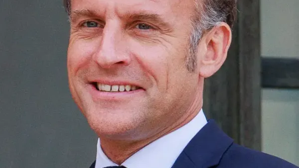 Emmanuel Macron lors d’un événement à Paris en mai 2025