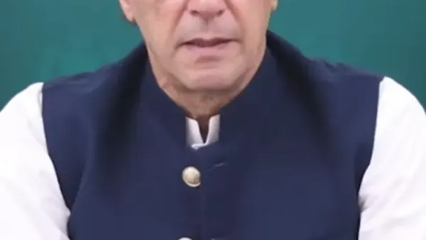 Portrait officiel d’Imran Khan en 2021
