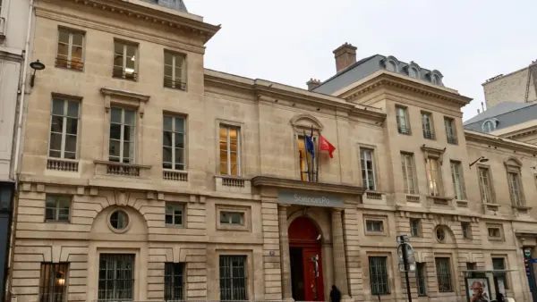 Bâtiment de Sciences Po Paris utilisé comme image d’archives